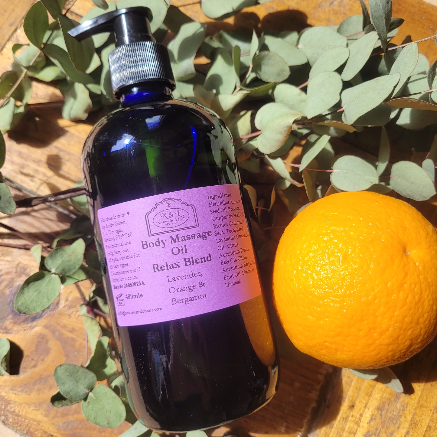 Massage Body Oil
