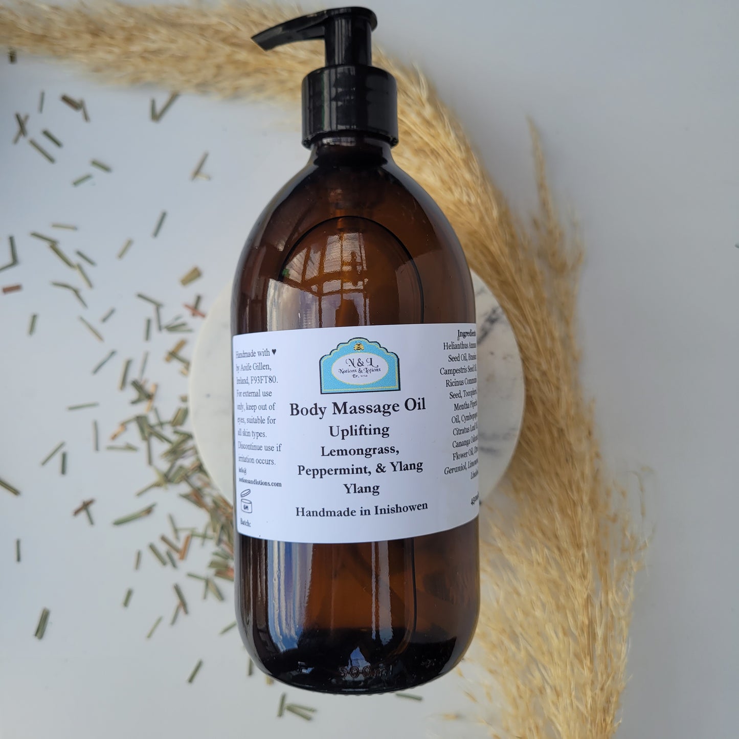 Aromatherapy Massage Body Oil