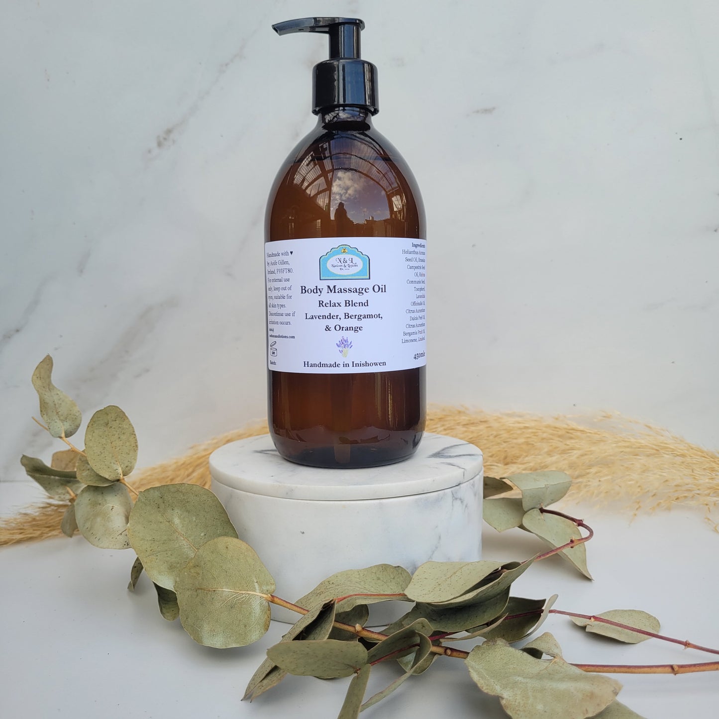 Aromatherapy Massage Body Oil