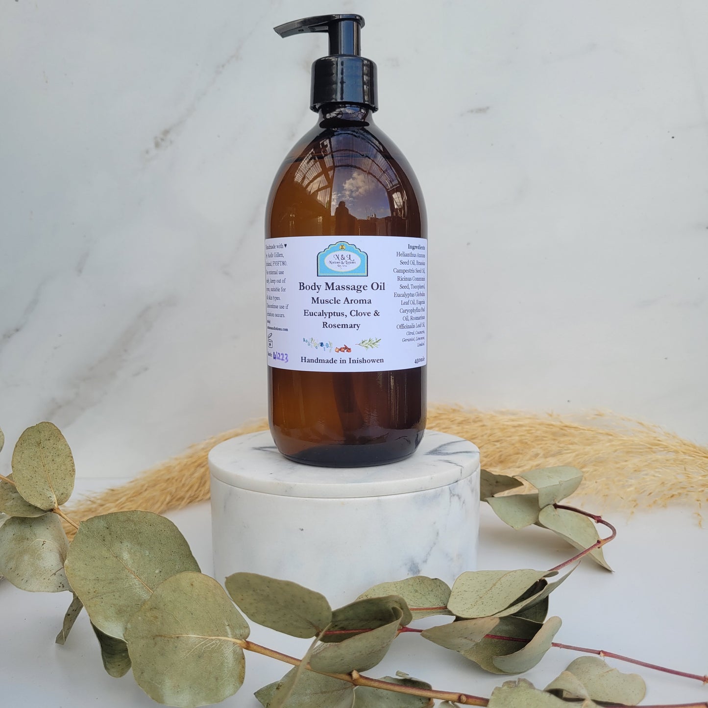 Aromatherapy Massage Body Oil