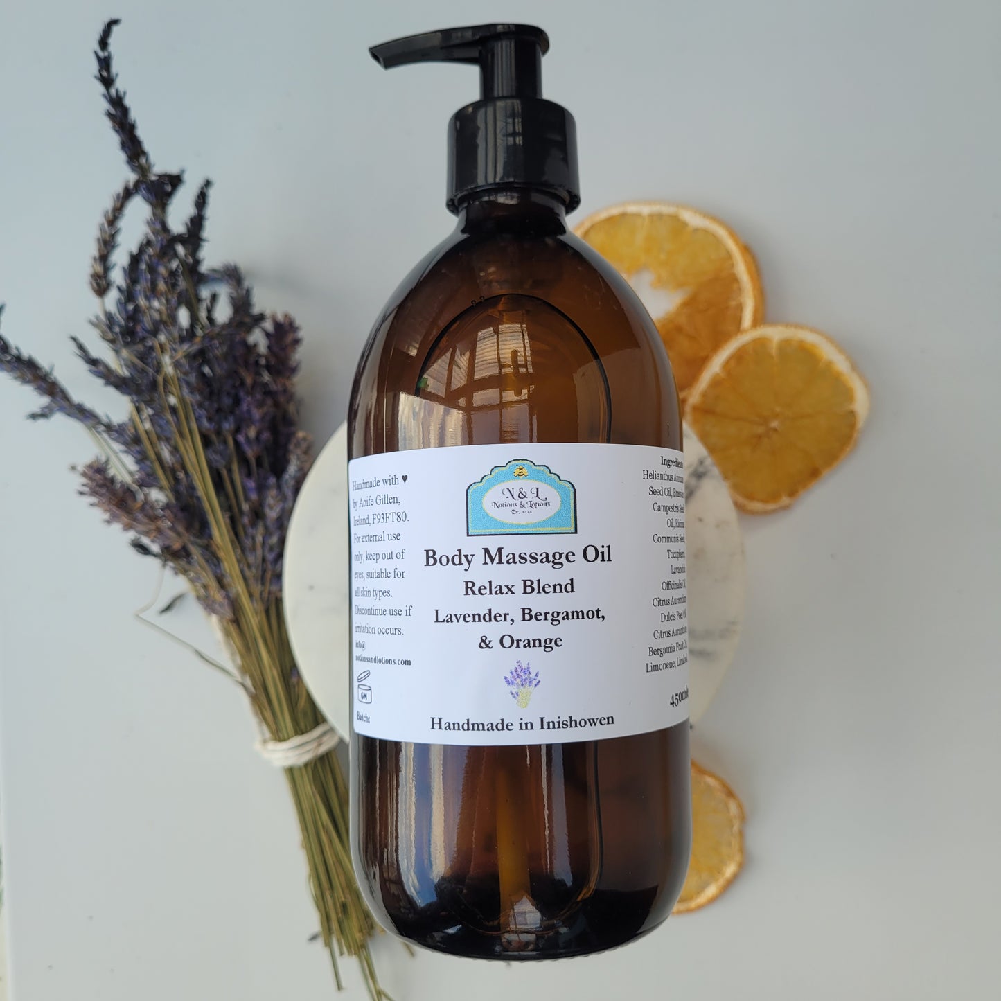 Aromatherapy Massage Body Oil