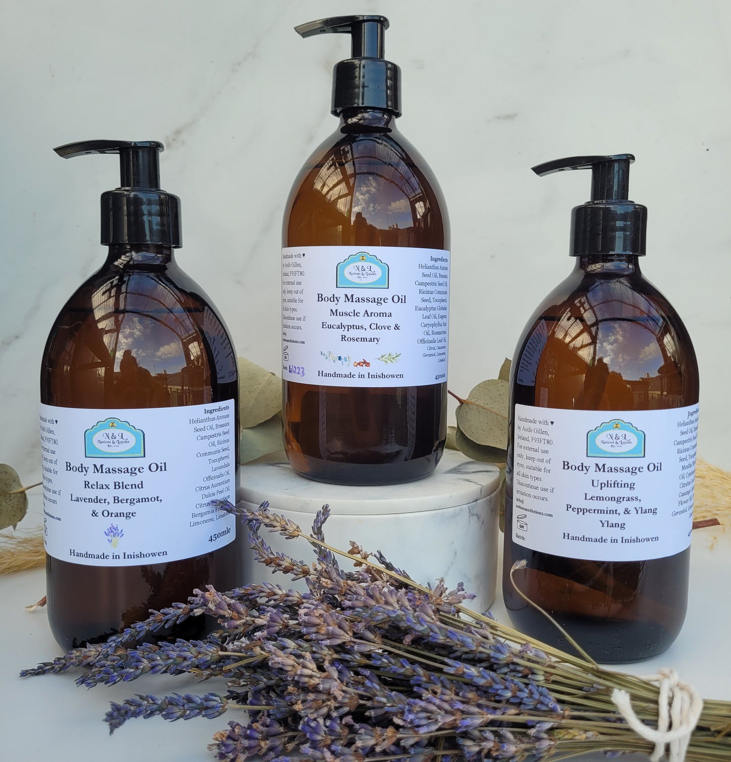 Aromatherapy Massage Body Oil