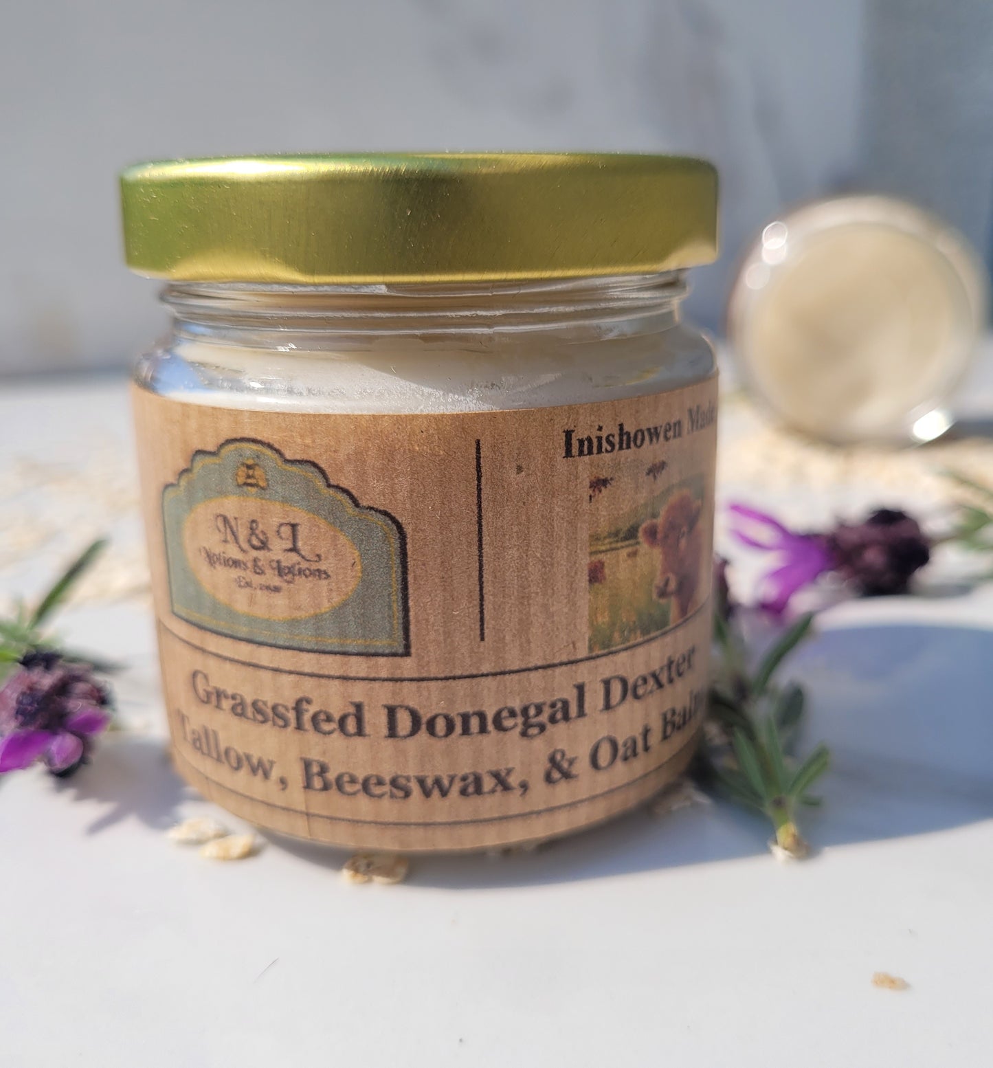 Beeswax, Tallow & Oat Balm