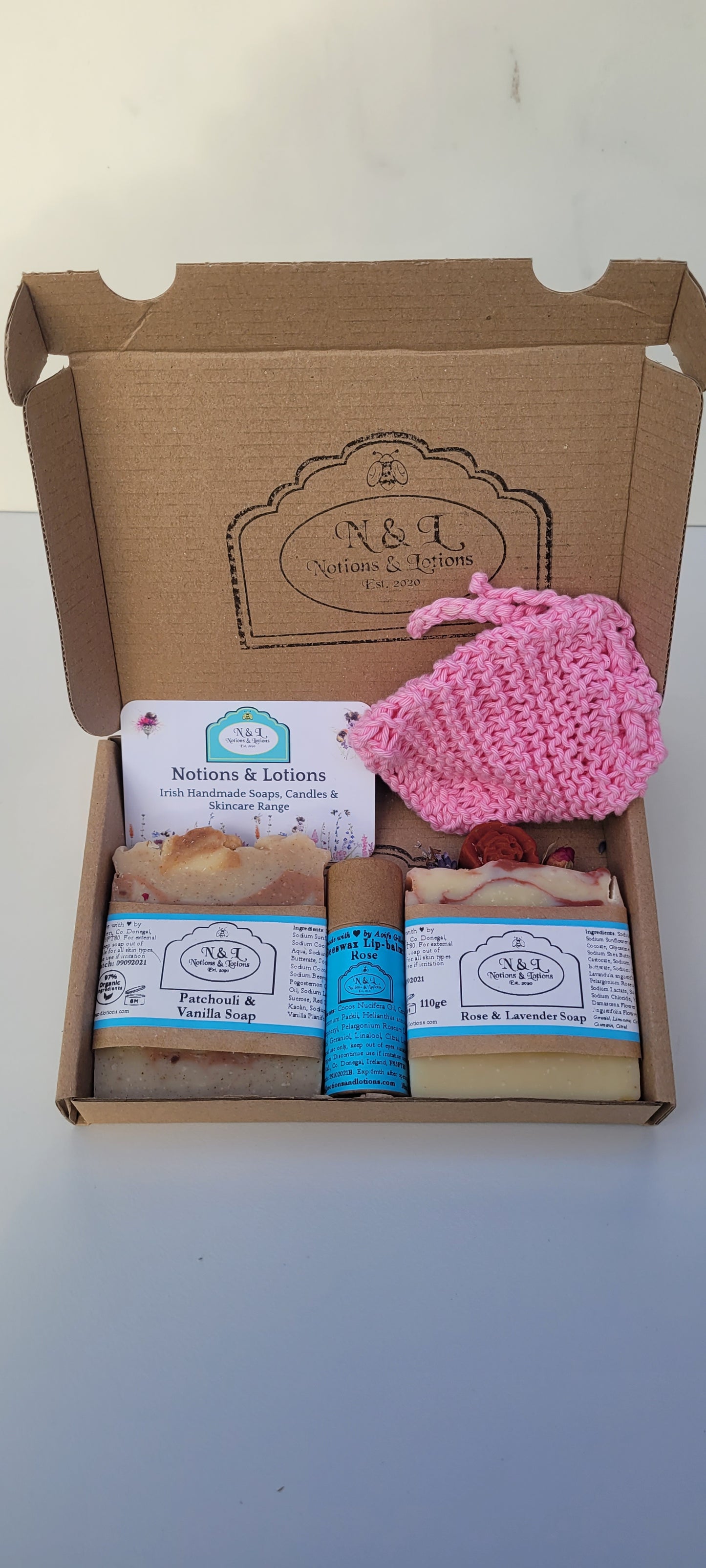 Soap & Lipbalm Giftbox