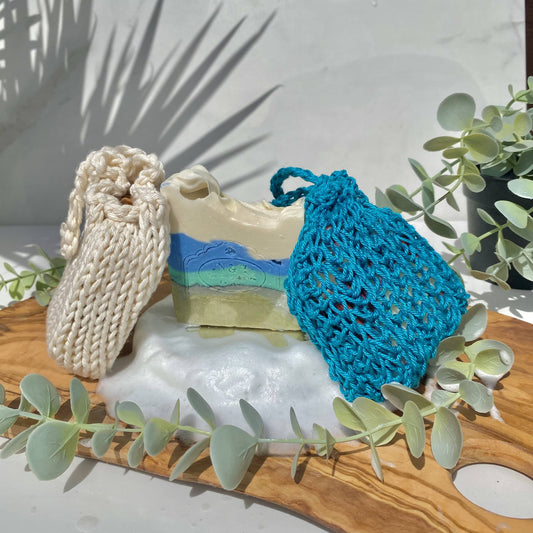 Hand Knitted Soap Saver